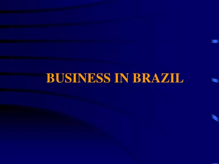 business in brazil