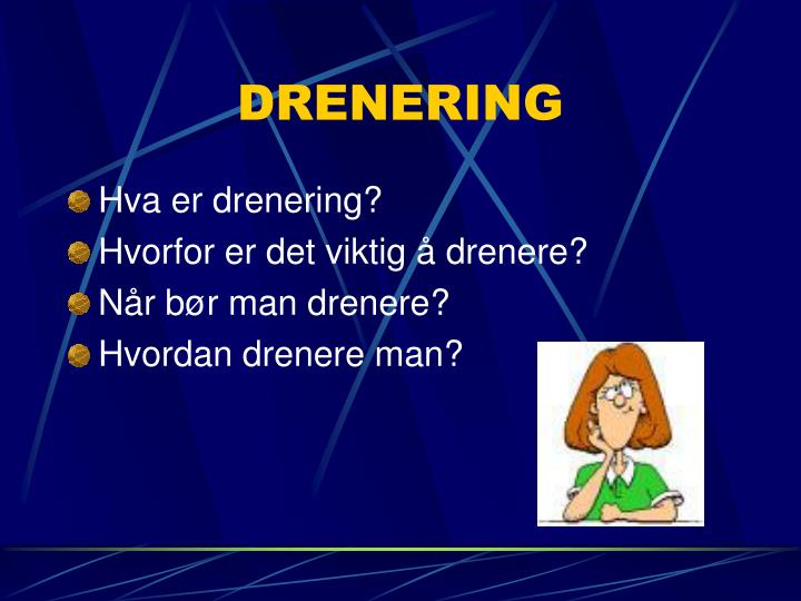 drenering