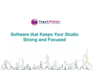 Yoga & Pilates Studio Management Software