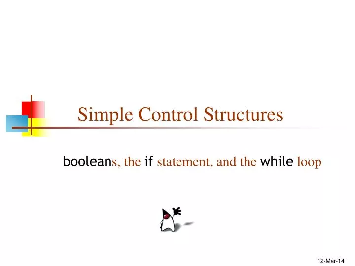 simple control structures