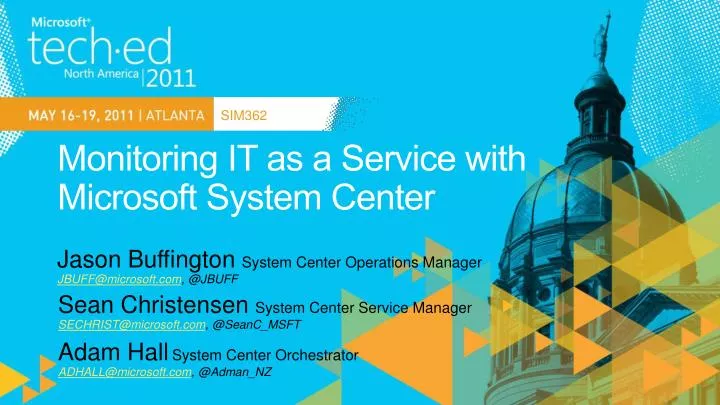 monitoring it as a service with microsoft system center