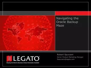 Navigating the Oracle Backup Maze