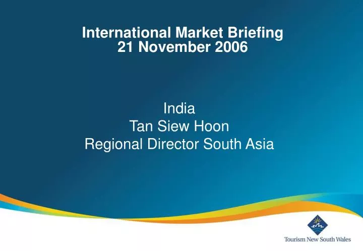 india tan siew hoon regional director south asia