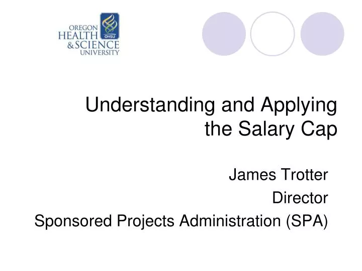 understanding and applying the salary cap