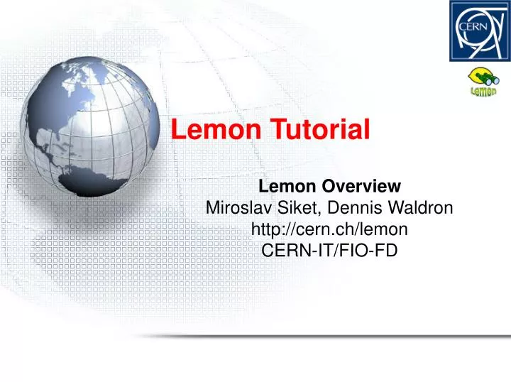 lemon tutorial
