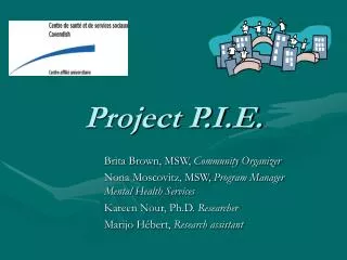 Project P.I.E.