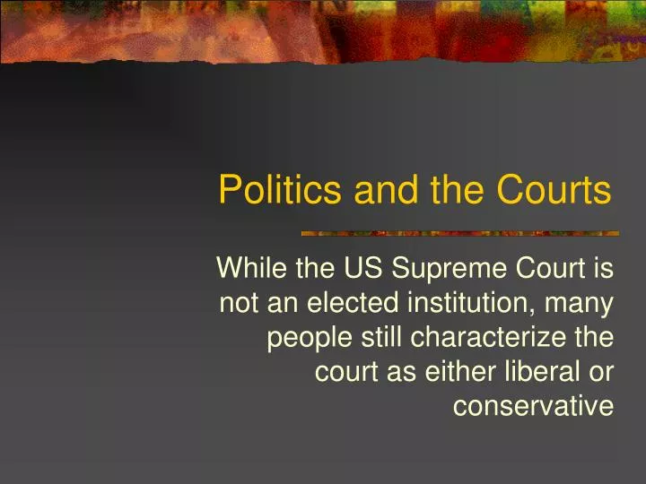politics and the courts
