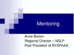 Mentoring - slide 1