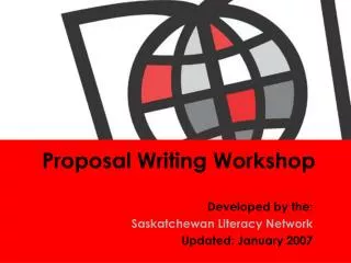 Proposal Writing Workshop