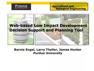 Web-based Low Impact Development Decision Support and Planning Tool