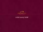 CasaDelfino.com - Luxury Boutique Hotel Suites Chania