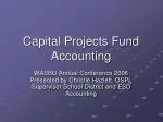 Capital Projects Fund Accounting - slide 1