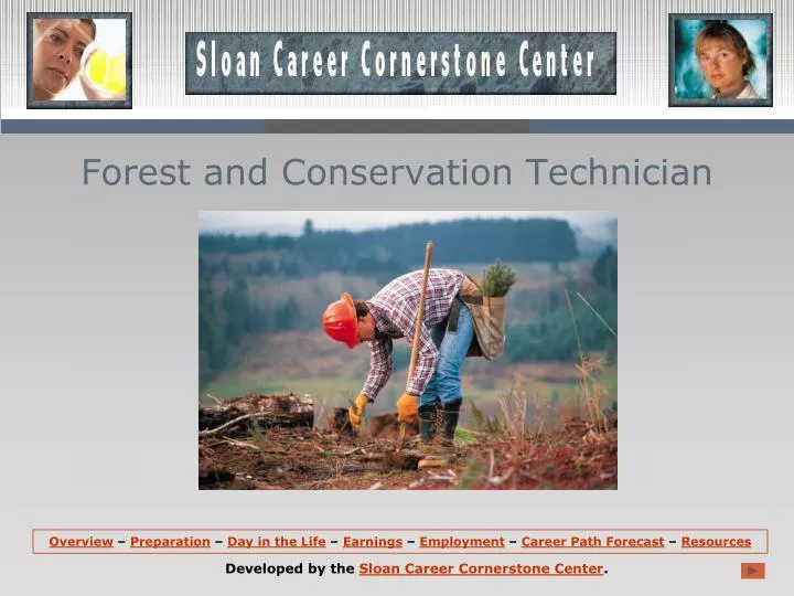 forest and conservation technician