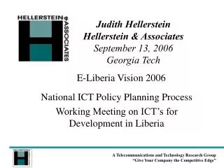 E-Liberia Vision 2006