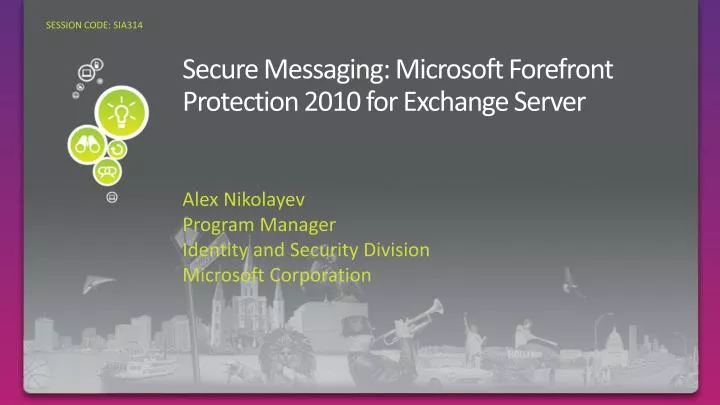 secure messaging microsoft forefront protection 2010 for exchange server