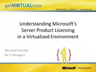 Understanding Microsoft’s Server Product Licensing in a Virtualized Environment