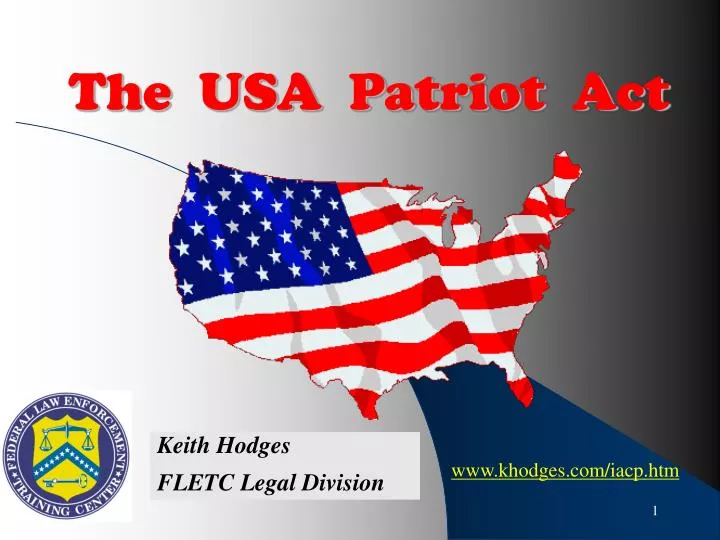 the usa patriot act