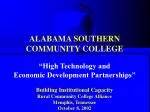 Alabama Southern Community College - slide 1
