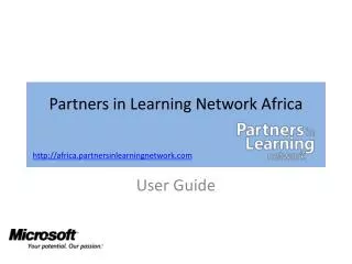 Partners in Learning Network Africa