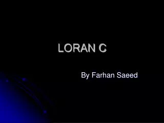 LORAN C