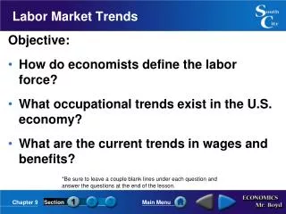 Labor Market Trends
