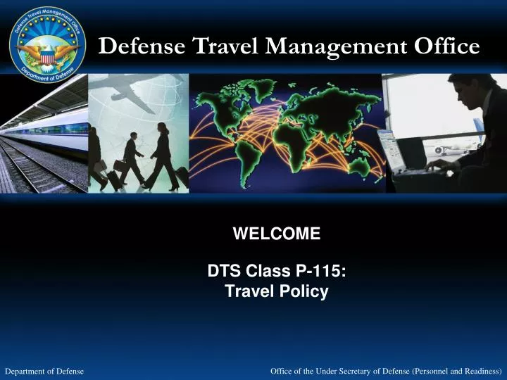 welcome dts class p 115 travel policy