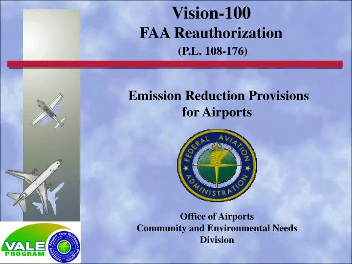 emission reduction provisions for airports