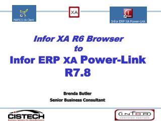 Infor XA R6 Browser to Infor ERP XA Power-Link R7.8