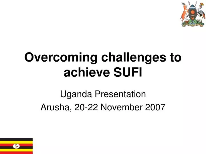overcoming challenges to achieve sufi