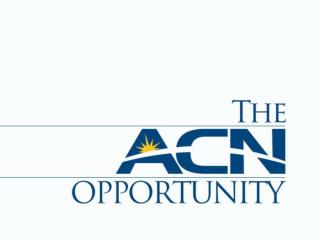 Why consider the ACN Opportunity?