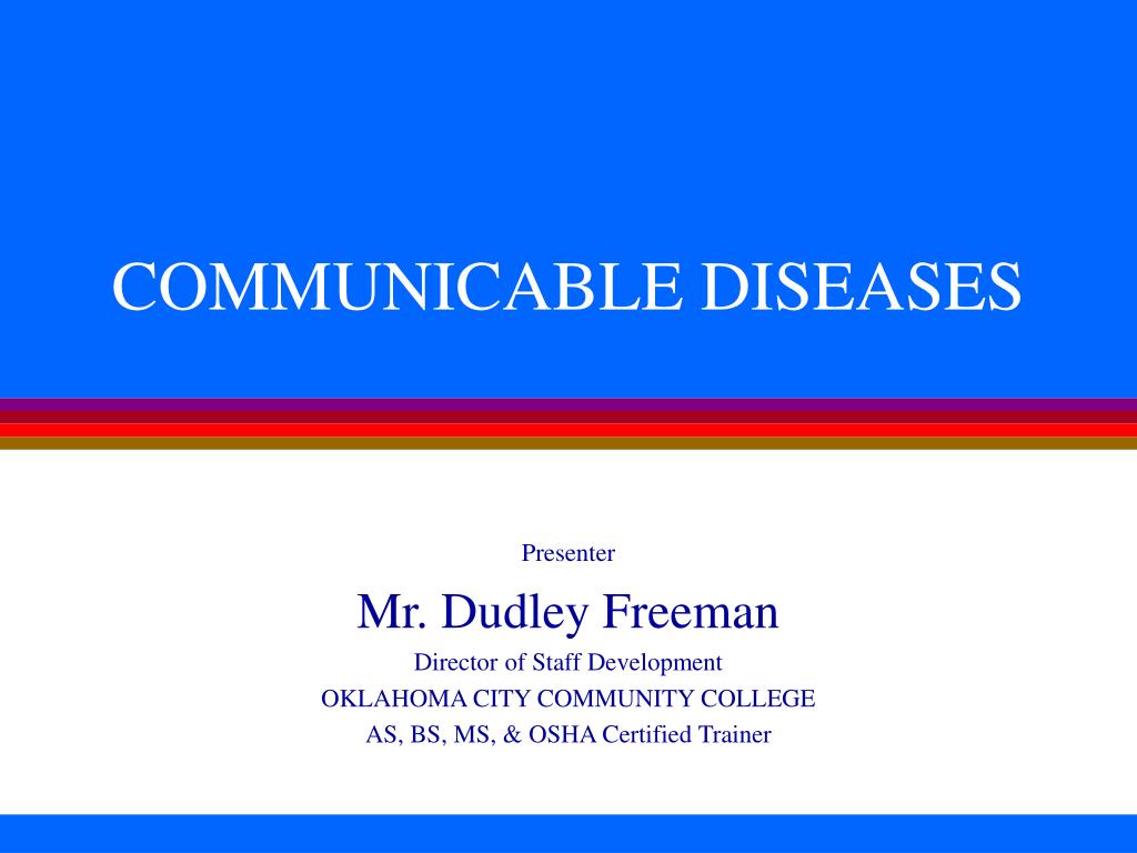 PPT - COMMUNICABLE DISEASES PowerPoint Presentation, free download - ID ...