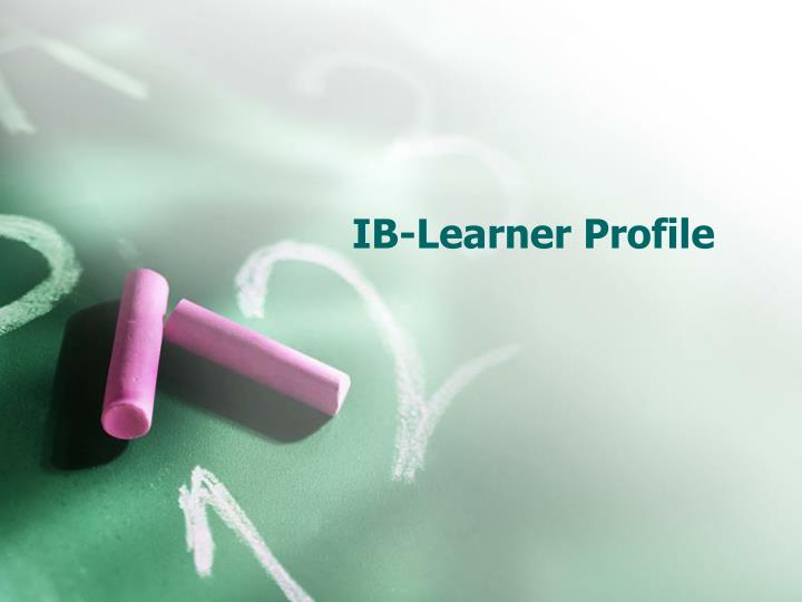 ib learner profile