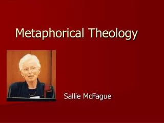 Metaphorical Theology