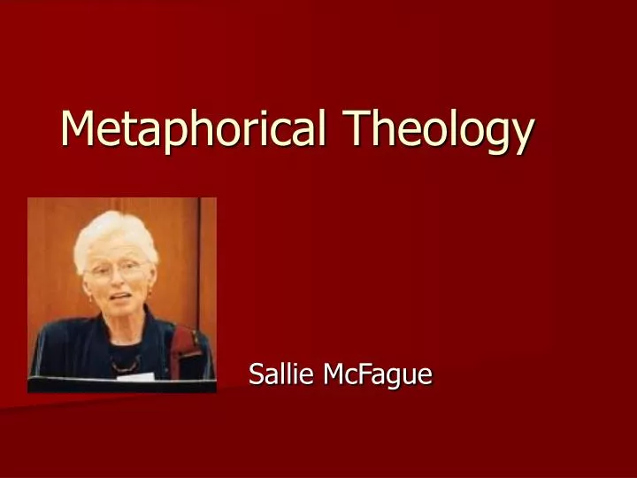 metaphorical theology