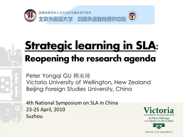 strategic learning in sla reopening the research agenda