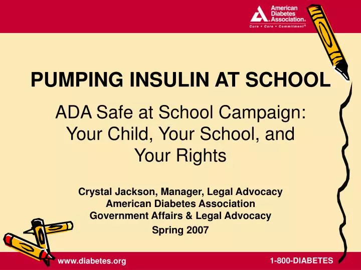 pumping insulin at school
