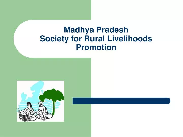madhya pradesh society for rural livelihoods promotion