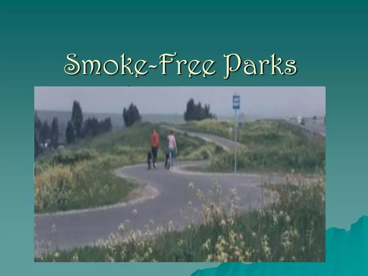 smoke free parks