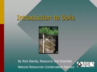 Introduction to Soils