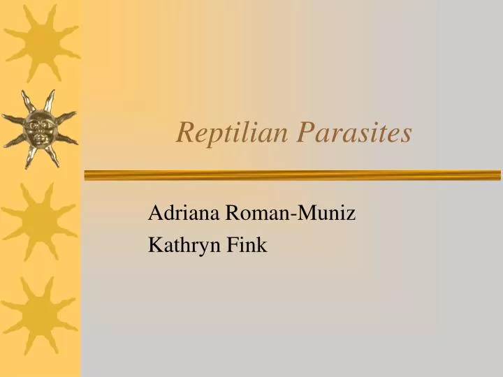 reptilian parasites