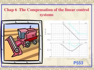 Chap 6 The Compensation of the linear control systems