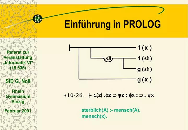 einf hrung in prolog