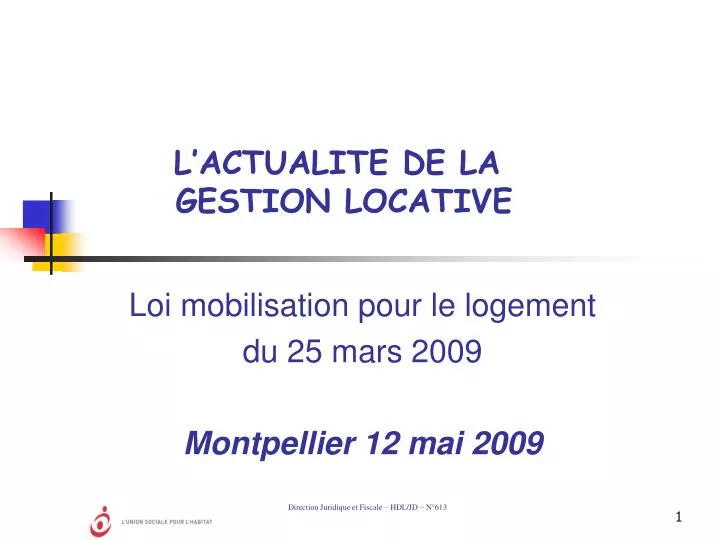 l actualite de la gestion locative