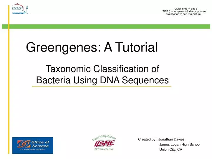 greengenes a tutorial