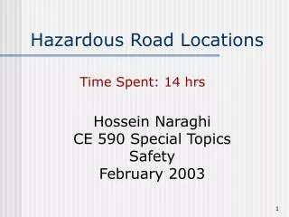 Hazardous Road Locations