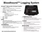 Bloodhound™ Logging System - slide 1
