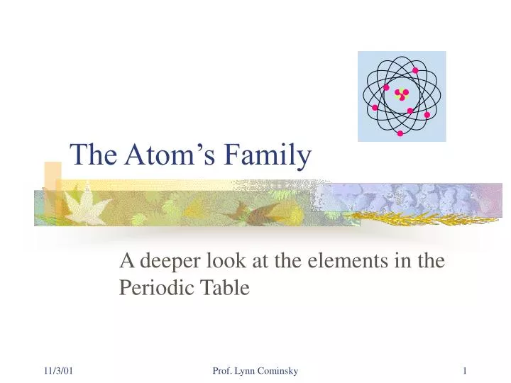 the atom s family