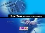 Rec Trac Recreation Tracking Software - slide 1
