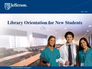 Library Orientation for New Students