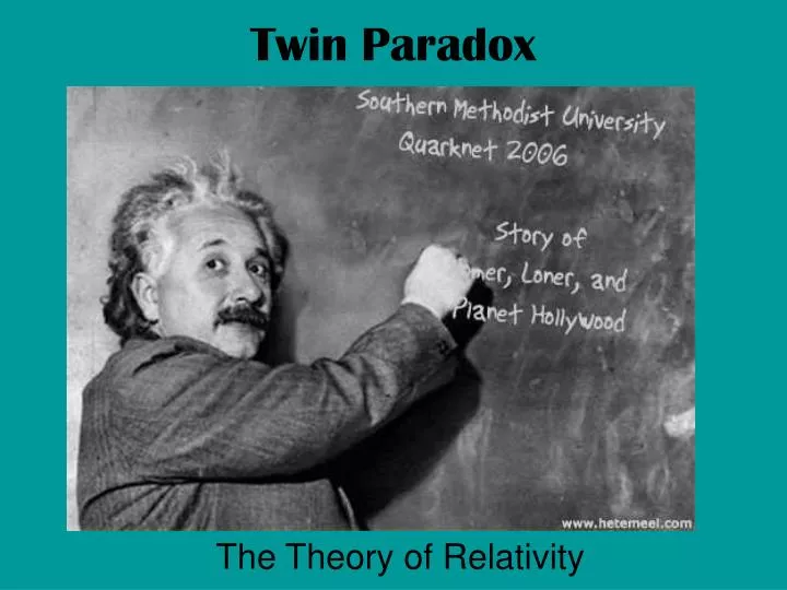 twin paradox